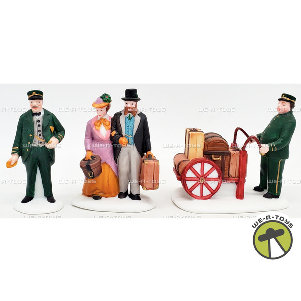 Department 56 Holiday Travelers Set of 3 Heritage Village Accessories 55719