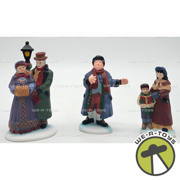 Dept 56 Town Square Carolers 1994 Dickens Village Accessories Set of 3 #5632-7