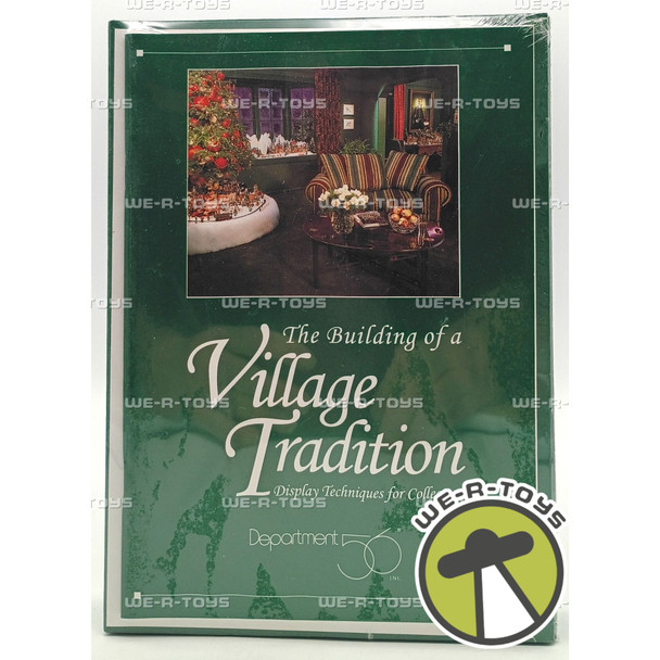 Department 56 The Building Of A Village Tradition Display Techniques Guide & VHS