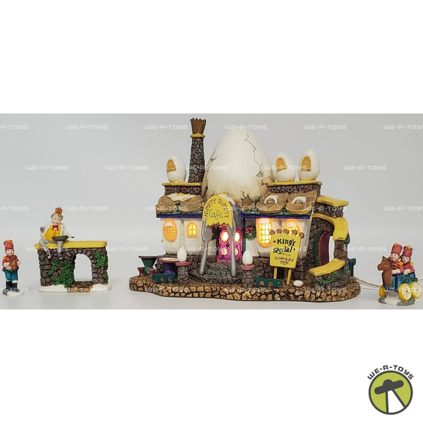 Department 56 Humpty Dumpty Cafe Set of 4 Storybook Village Collection