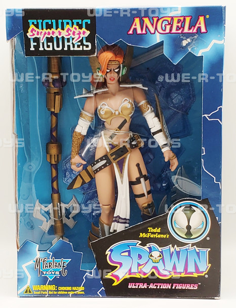 Spawn McFarlane Toys Angela Super Size Ultra-Action Figure 13" Tall 1996 NRFB