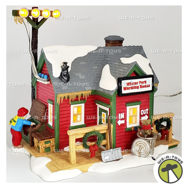 Department 56 Winter Park Warming House Original Snow Village 55351