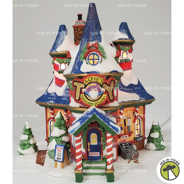 Department 56 Alfie's Toy School for Elves North Pole Series Special Edition