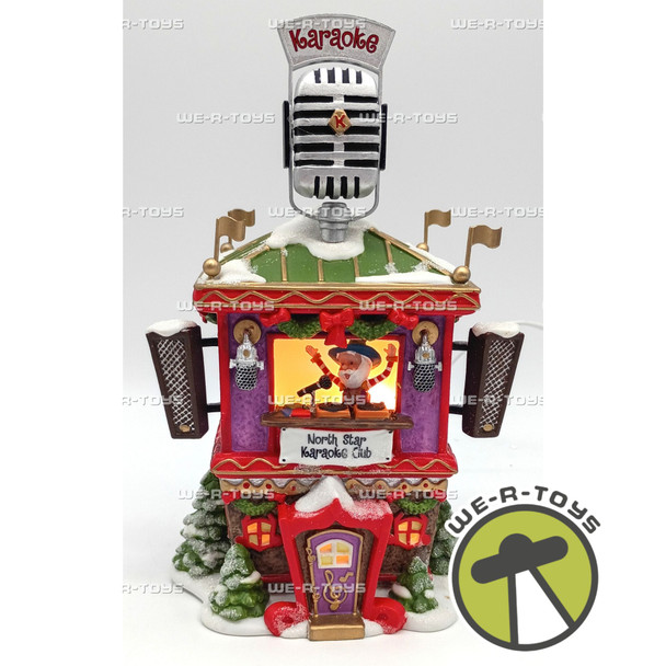 Department 56 North Star Karaoke Club North Pole Series Lighted Building