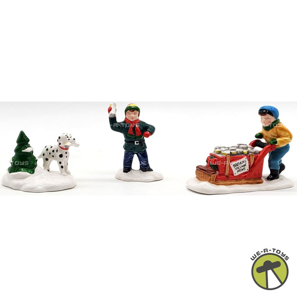 Department 56 Early Morning Delivery Set of 3 The Original Snow Village 54313