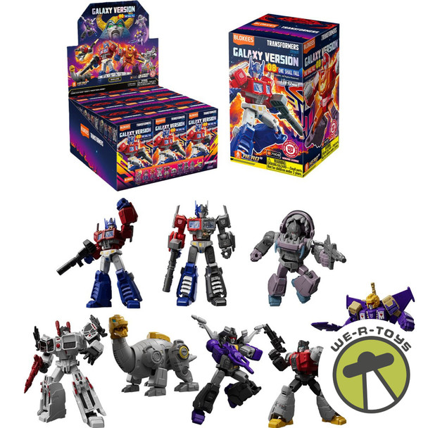 Blokees Transformers Galaxy Version 08 One Shall Fall Case of 9 Model Kits