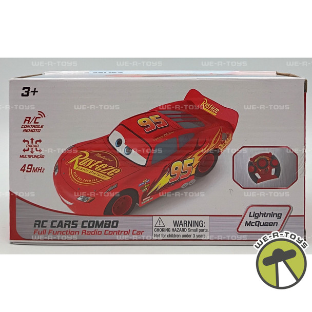 Lightning McQueen Disney Pixar Cars Full Function Radio Control Vehicle RSN