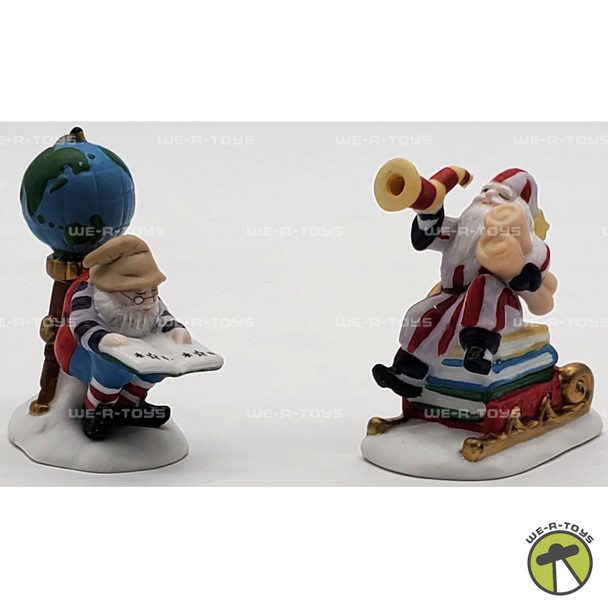 Department 56 Charting Santa's Course 2 Heritage Village Accessories #56364
