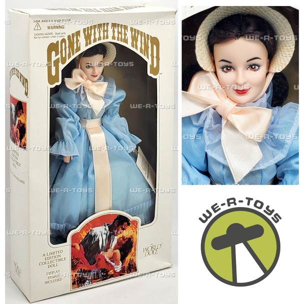 Gone With the Wind Melanie in Blue Dress Doll 1989 World Doll 72769