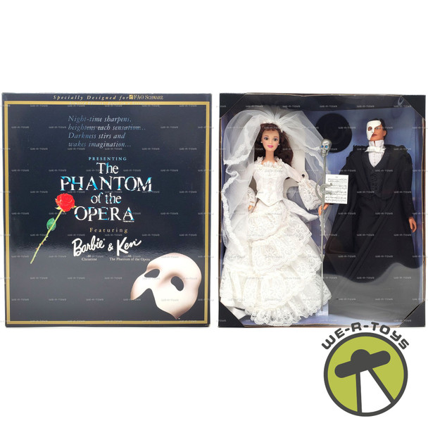 Phantom of the Opera FAO Schwartz Ken and Barbie Doll 1998 Mattel #20377