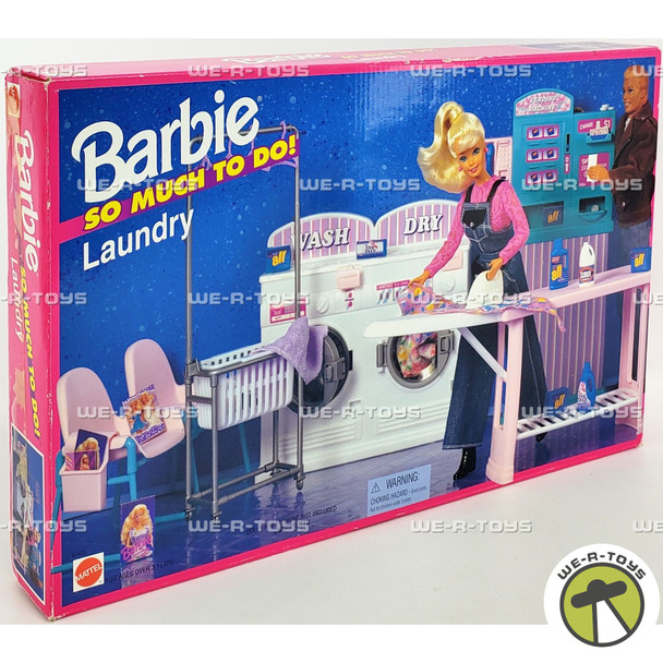Barbie Laundry Playset So Much To Do! 1995 Mattel 67403