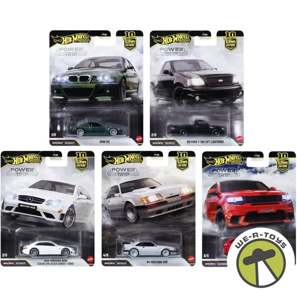Hot Wheels Premium Car Culture 2026 Power Trip FPY86 Complete set of 5