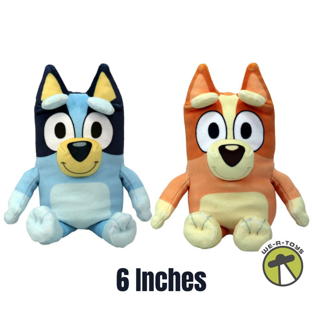 Ty Beanie Babies 2026 Bluey Bingo and Bluey 6 Inch Lot of 2