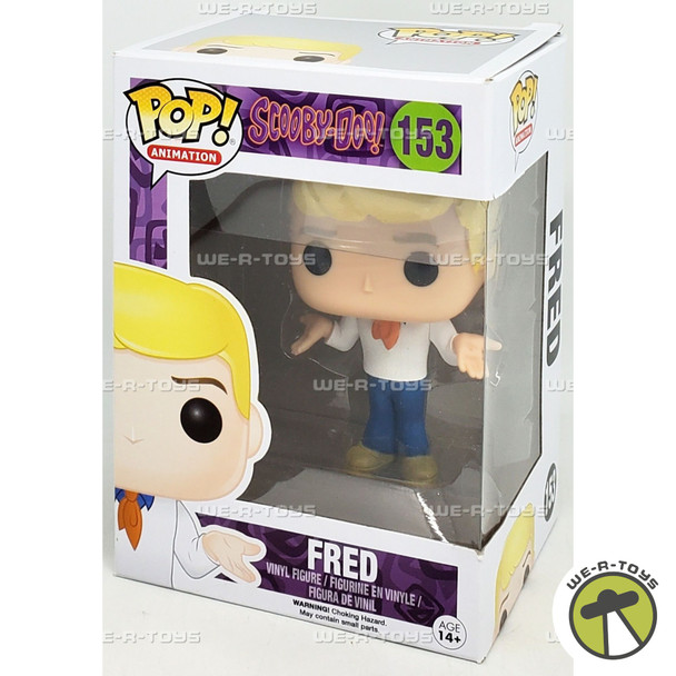 Funko POP Animation Scooby-Doo Fred 153 Vinyl Figure