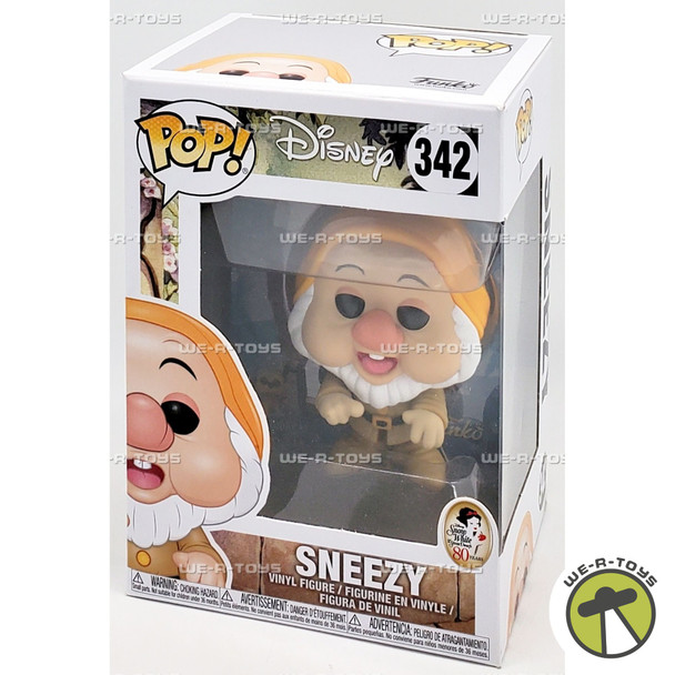 Funko POP Disney Snow White Sneezy 342 Vinyl Figure