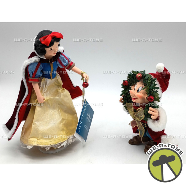 Snow White & Dopey Walt Disney Showcase Possible Dreams Clothtique Figurines