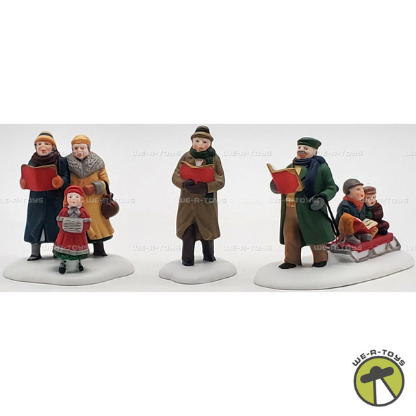 Department 56 Caroling Thru The City Set of 3 Heritage Village 55484