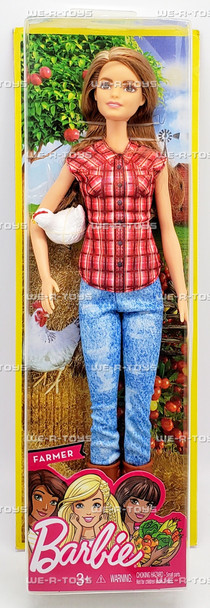 Farmer Barbie Careers Doll 2016 Mattel DVF53