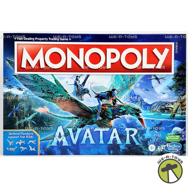 Monopoly Avatar Edition Board Game for Ages 8 and Up Hasbro F8676