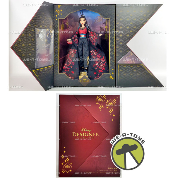 Mulan Disney Designer Collection Limited Edition Doll Disney Store