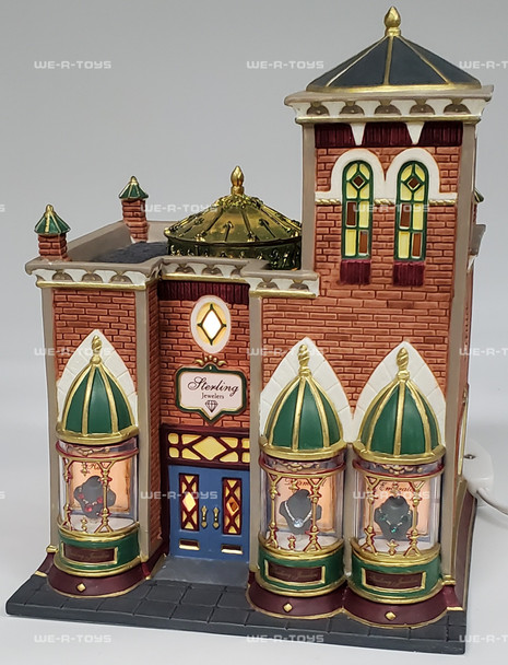 Department 56 Sterling Jewelers Christmas In The City Porcelain Lighted Building