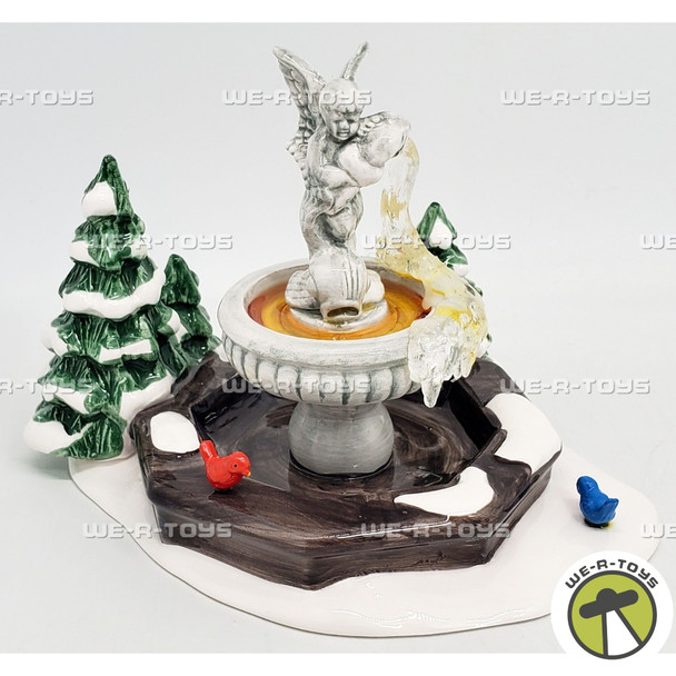 Departmetn 56 Winter Fountain The Original Snow Village Accessory 54097