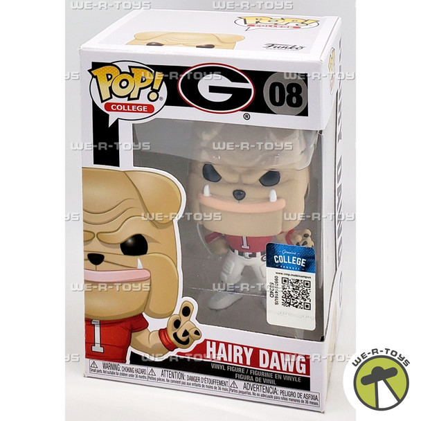 Funko POP College University of Georgia Hairy Dawg 08 Vinyl Figure