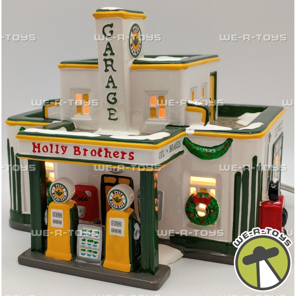 Department 56 Holly Brothers Garage The Original Snow Village 54854 Lighted