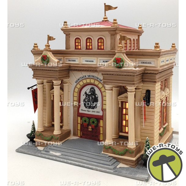 Department 56 Heritage Museum of Art Christmas in the City 58831 Lighted