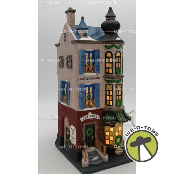 Department 56 Cafe Caprice French Restaurant Christmas In The City 58882 Lighted