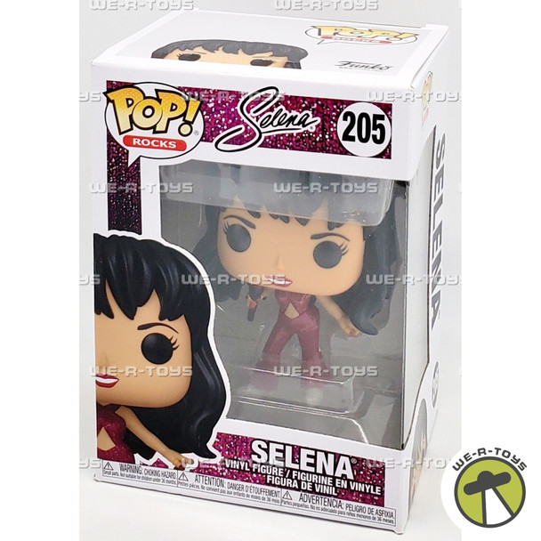 Funko POP Rocks Selena 205 Selena Burgundy Outfit Vinyl Figure