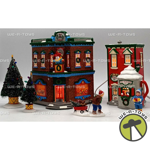 Department 56 Saturday Morning Downtown Start A Tradition Set Lighted Buildings