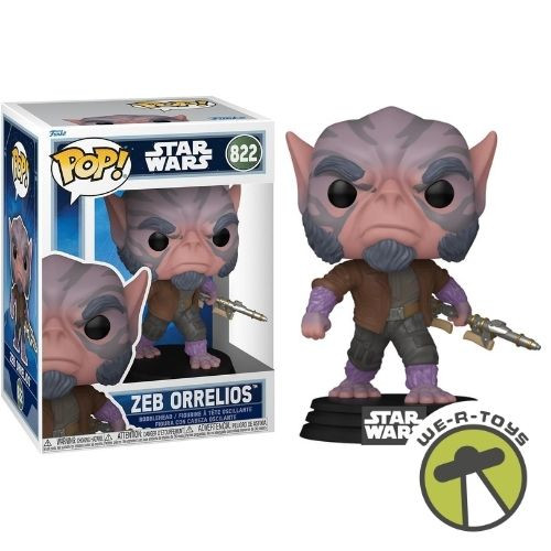 Funko Pop Star Wars Mandalorian and Grogu 822 Zeb Orrelios Vinyl Figure