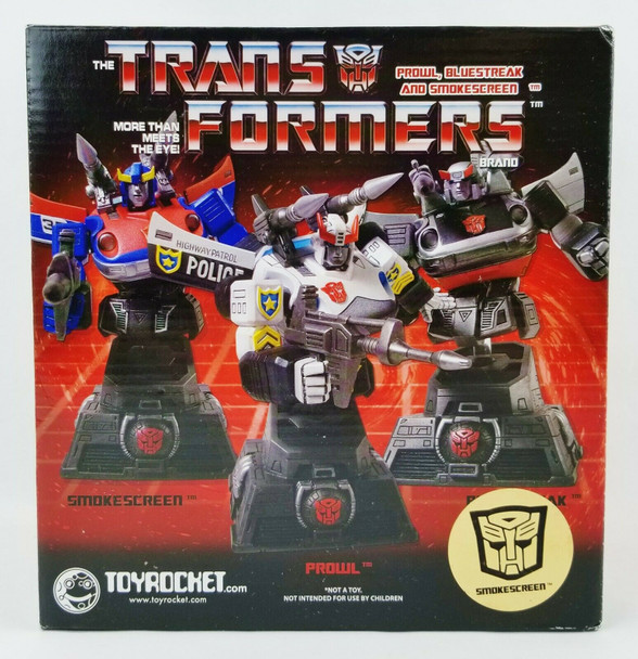 Transformers Smokescreen Bust Collector's Item Hasbro 2008 Diamond Select NRFB