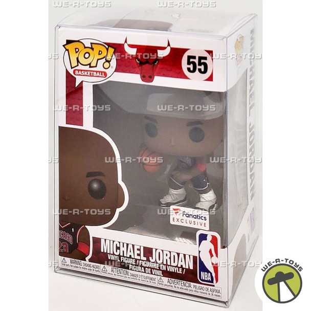 Funko POP NBA Bulls Michael Jordan Black Jersey 55 Vinyl Figure