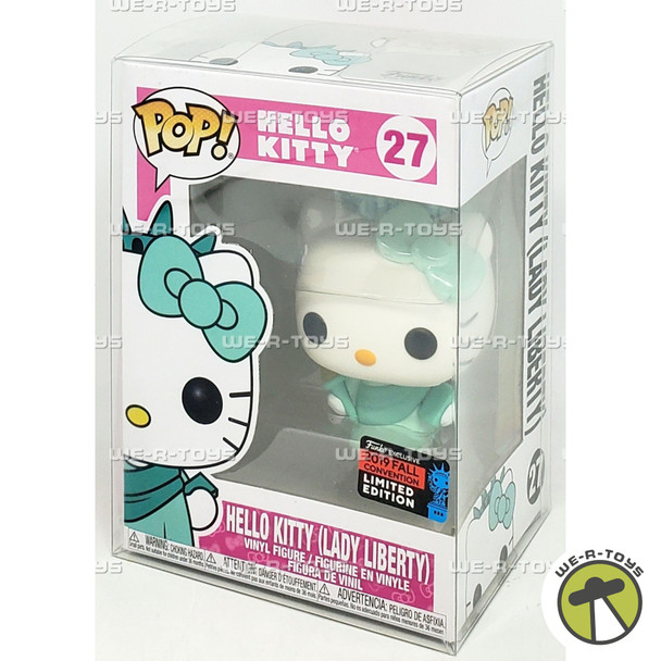 Funko POP Sanrio Hello Kitty 27 Hello Kitty Lady Liberty Vinyl Figure