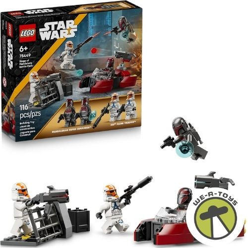 LEGO Star Wars Siege of Mandalore Battle Pack Building Toy