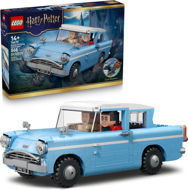 LEGO Harry Potter Enchanted Flying Ford Anglia Car Building Toy