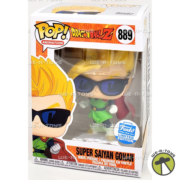 Funko POP Animation Dragon Ball Z Super Saiyan Gohan 889 Vinyl Figure