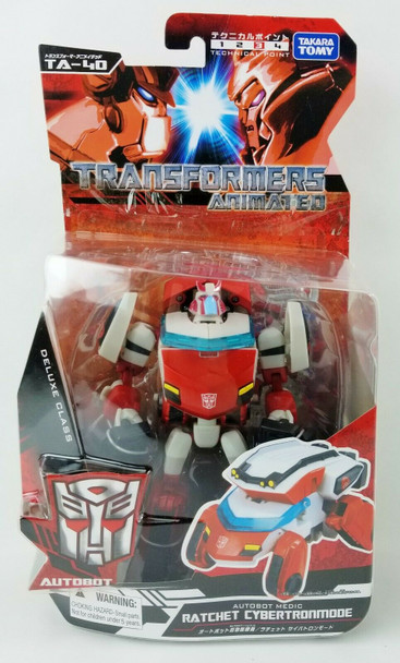 Transformers Animated Autobot Medic Ratchet Cybertronmode TA-40 Takara Tomy NRFP