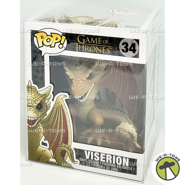 Funko POP Game of Thrones Viserion Dragon 34 Vinyl Figure 6 Inch