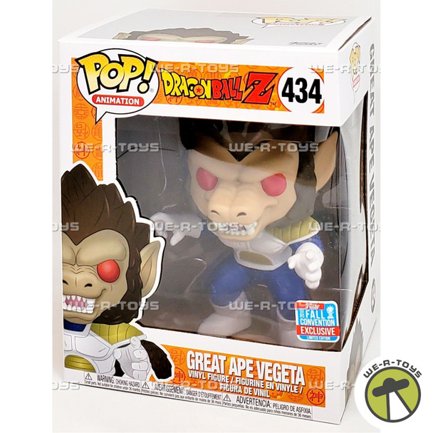 Funko POP Animation Dragon Ball Z Great Ape Vegeta 434 Vinyl 6 Inch Figure
