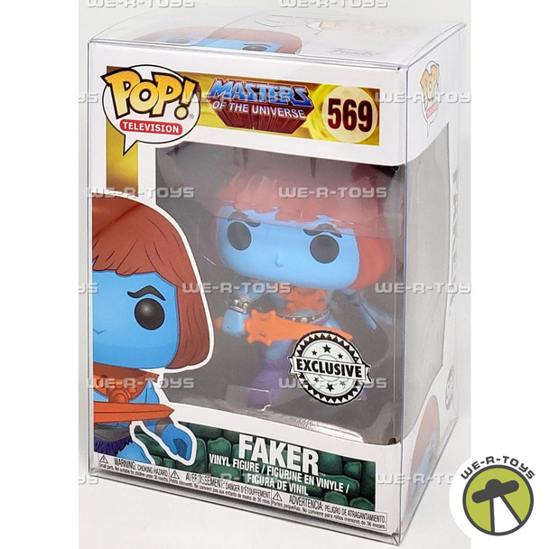 Funko POP Television Masters Of The Universe Faker 569 Vinyl Figure