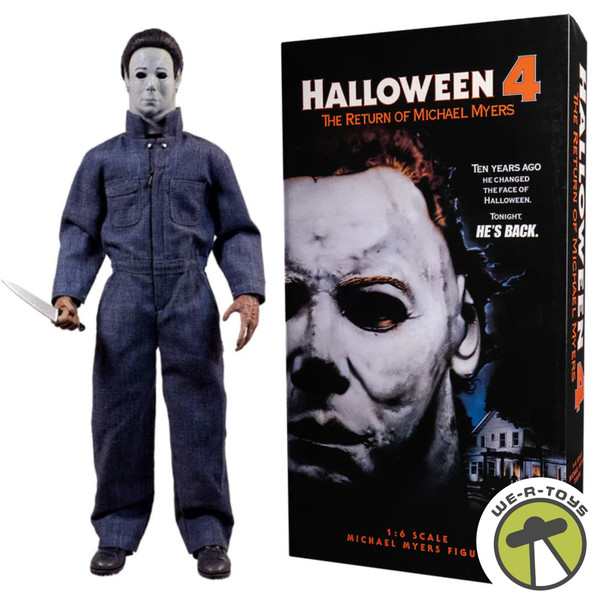 Halloween 4 The Return of Michael Myers Action Figure 12 Inches Trick Or Treat Studio
