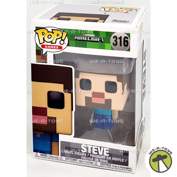 Funko POP Games Minecraft Steve 316 Vinyl Figure