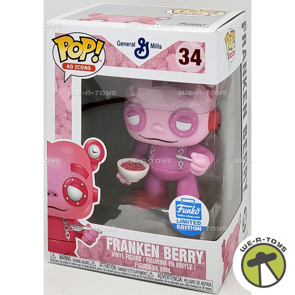 Funko Pop! Ad Icons General Mills Franken Berry Limited Edition Vinyl Figure #34
