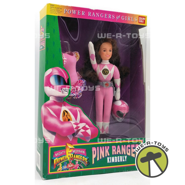Pink Ranger Kimberly Mighty Morphin Power Rangers for Girls Doll 1994 Bandai