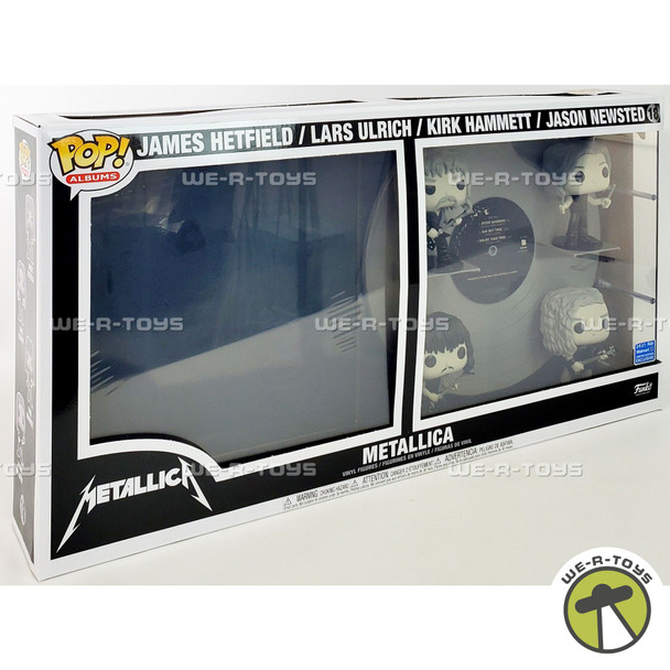 Funko POP! Albums Deluxe Metallica Black and White 18 Vinyl Figure Set
