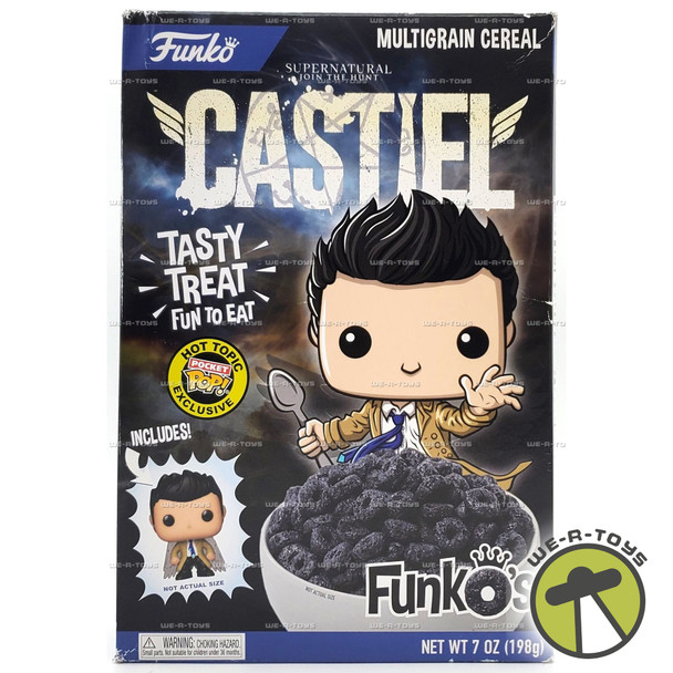 Funkos Supernatural Castiel Multigrain Cereal Collectible 2019 Funko #40201