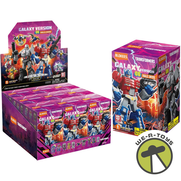 Blokees Transformers Galaxy Version 01 Parallel Universe Case of 9 Model Kits